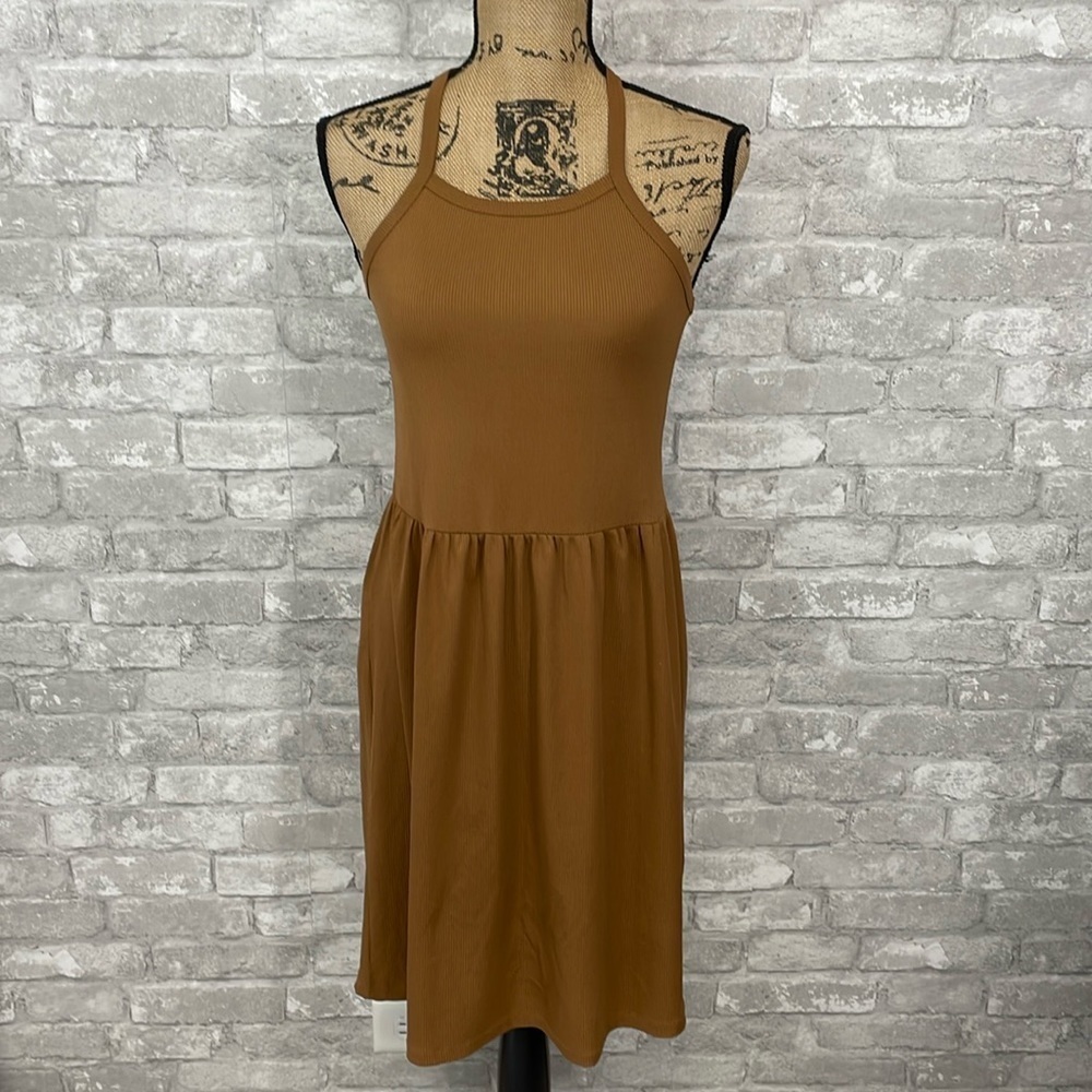 Vero Moda Ribbed Racerback Dress